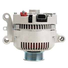 KAX New Alternator 7750N-6G1 Fit for Ranger 96-97 3.0L 4.0L Ranger 98-00 2.5L 3.0L 4.0L Ranger 02-05 3.0L F-150 97-02 4.2L, High Output Alternator Replacement 12V 95Amp CW 6-Pulley Groove