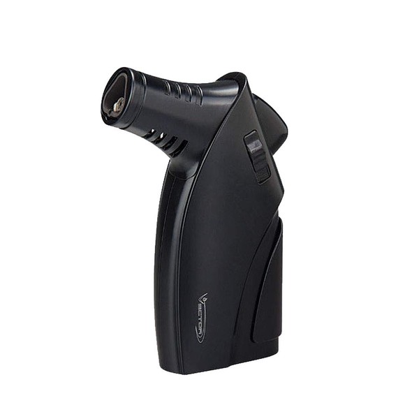 Vector Ironfist Triple Flame Torch Lighter with Cigar Punch (Black Matte)