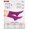 Hugh Ugoli Womens Soft Bamboo Dress Socks, Thin Crew Socks