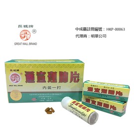 Kingsway 96 Tablets/Box Herb for Cough With Chest Tightnes (Tong Xuan Li Fei Pian)