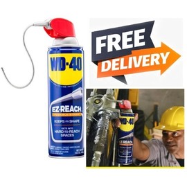 WD-40 WD 40 Multi Use EZ Reach Flexible Straw Rust Corrosion Squeaks Mechanisms