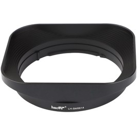 Haoge Square Metal Lens Hood for Sigma 56mm F1.4,18-50mm F2.8 DC DN | Contemporary Lens LH-SM5614 Bayonet