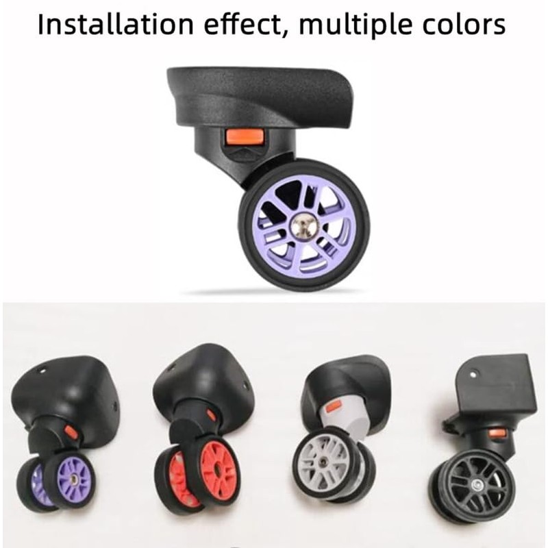 Inovey Universal luggage compartment wheel luggage compartment wheel set removable