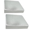 2 Pack RV Vent Insulator RV Skylight Cover with Reflective