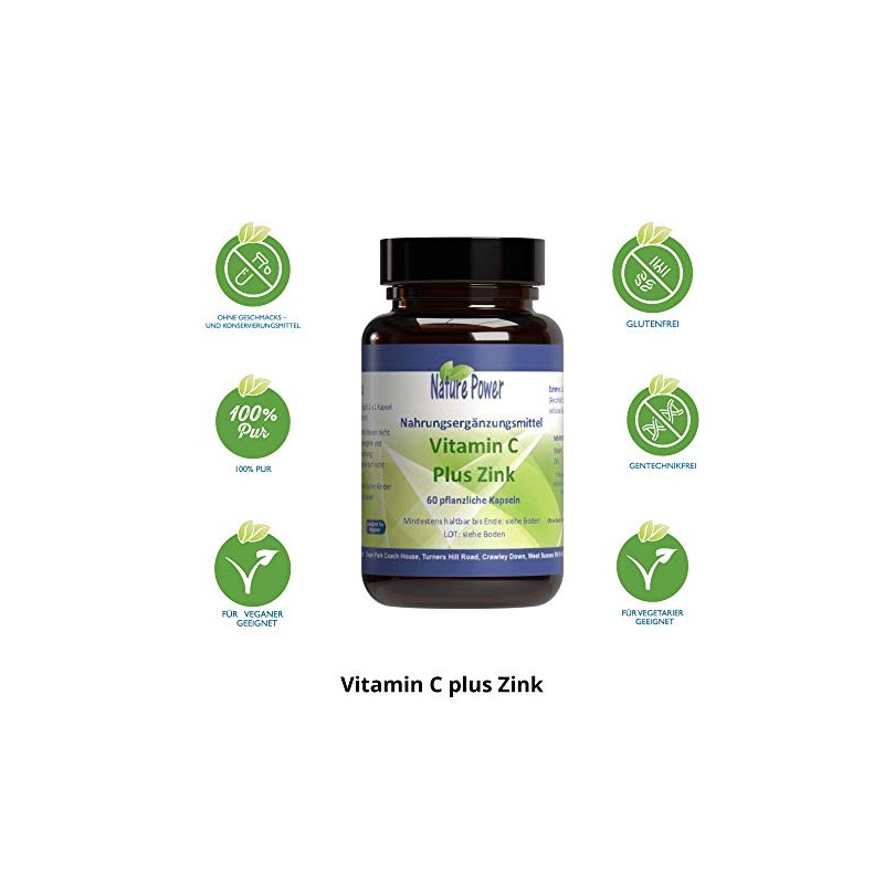 Vitamin C + Zinc | For a Strong Immune System