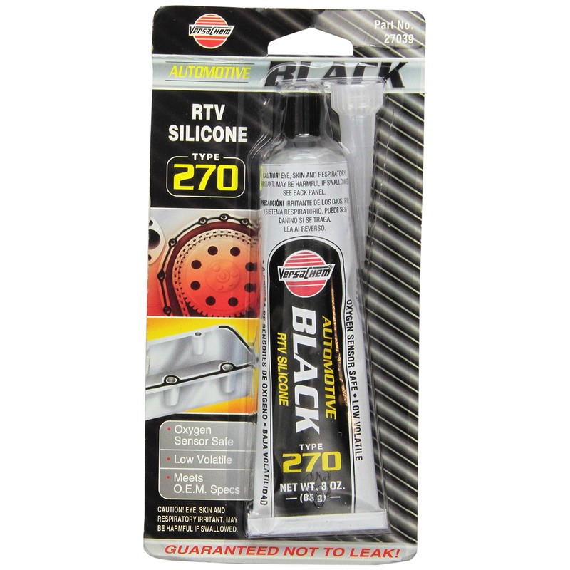 Versachem 27039 Black Silicone - 3 oz.