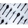 Abena Gastro Reusable Plastic Forks | 18cm | Pack of