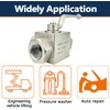 Autovo Hydraulic Valve 3/4 Inch 4568 PSI High Pressure, Shut-Off