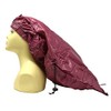 Ms Remi Premium Braid Shower Cap Burgundy 25 inch long