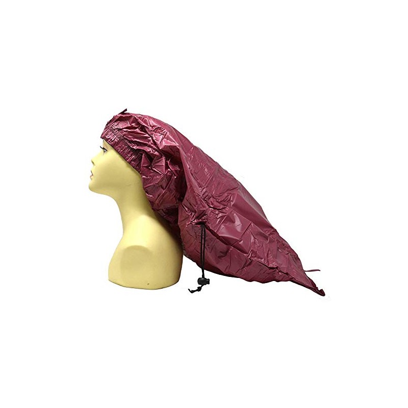 Ms Remi Premium Braid Shower Cap Burgundy 25 inch long