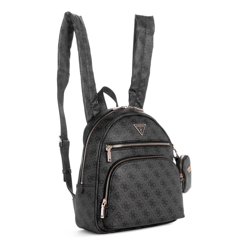 GUESS Power Play Tech Backpack, Coal Logo