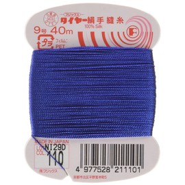 Fujix Tires [Silk Hand Sewing Thread] No. 9 144.4 ft (40 m) col.110