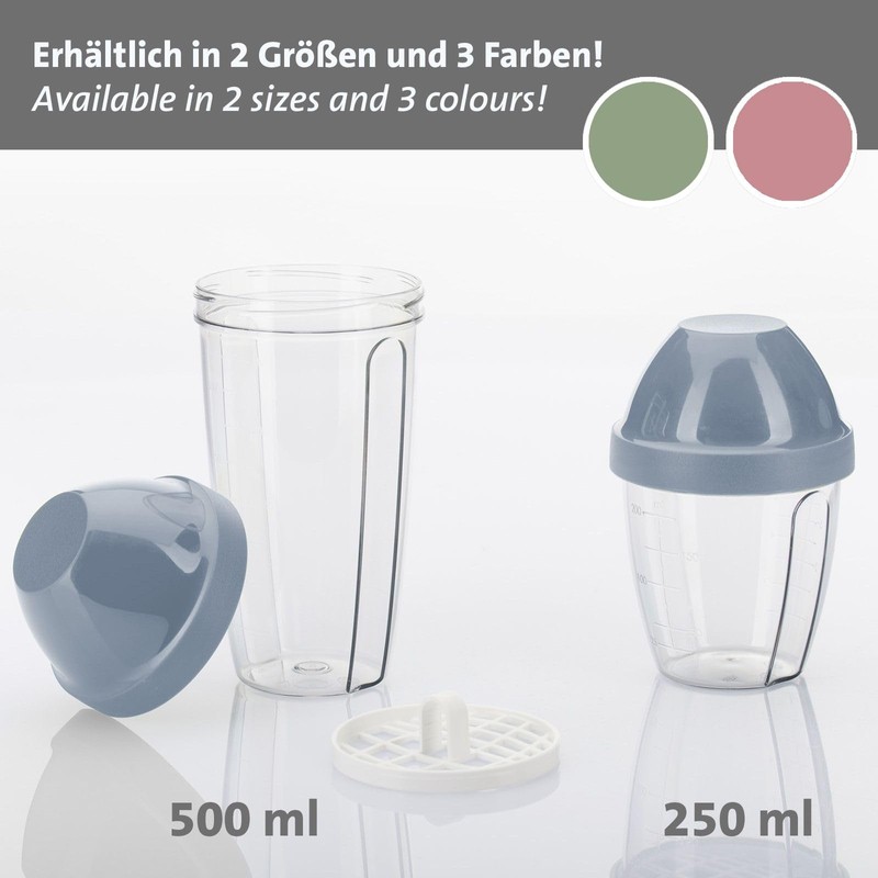 Westmark Shaker Cup - Dressing Shaker with Removable Mixing Disc