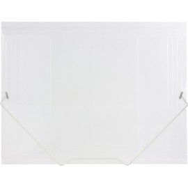 Lion Paper Keeper Ex panding Document Wallet, Letter, Clear, 1 Wallet (94010-CR)