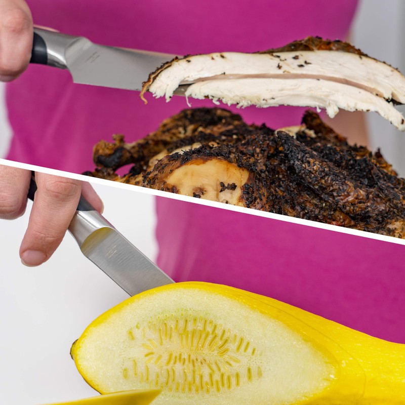 Slitzer Germany 7-Piece Chef's Knife Set, Ergonomically Designed, Professional Grade