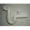 Dallmer Plastic Tube Siphon 100/1 with Tube Aerator