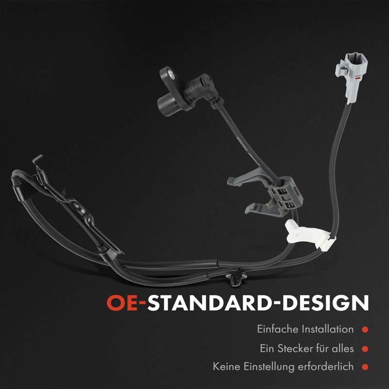 Frankberg ABS Speed Sensor ABS Geschwindigkeitssensor 2-Polig Vorne Links Kompatibel