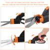 Grass Shears Handheld, Razorsharp Hand Grass Clippers with 360 Degree