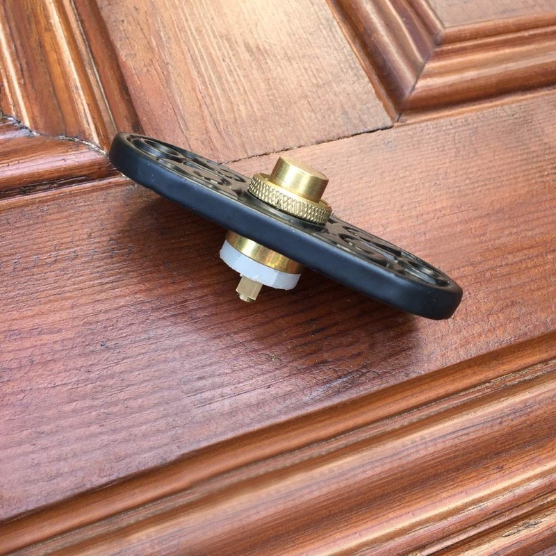 Antikas - Bell in Black - Modern Doorbell Front Door