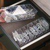 Operitacx Plastic Cable Management Box with Compartments Durable Organizer for