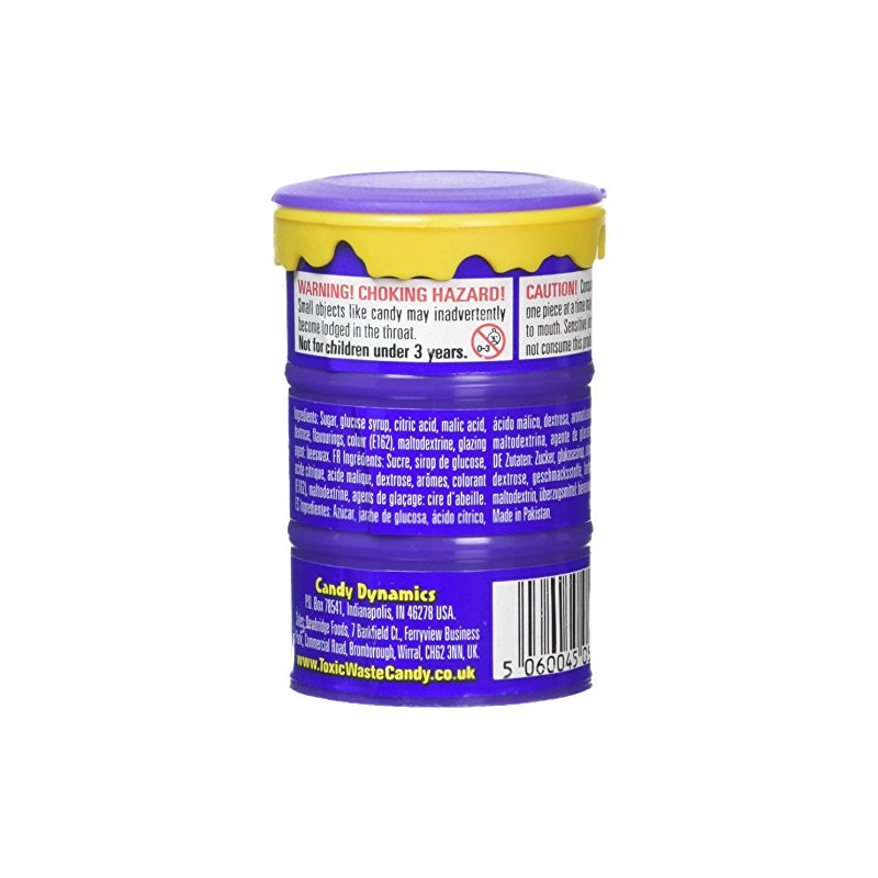 Toxic Waste Purple Drum Sour Candy 42 g