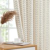jinchan Linen Boho Curtains for Living Room Semi Sheer Gray