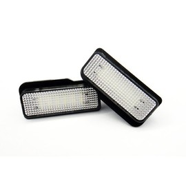 2x LED Licence Number Plate Light White Canbus For MB W211 S211 E Class S203 W219 CLS R171 SLK Model S