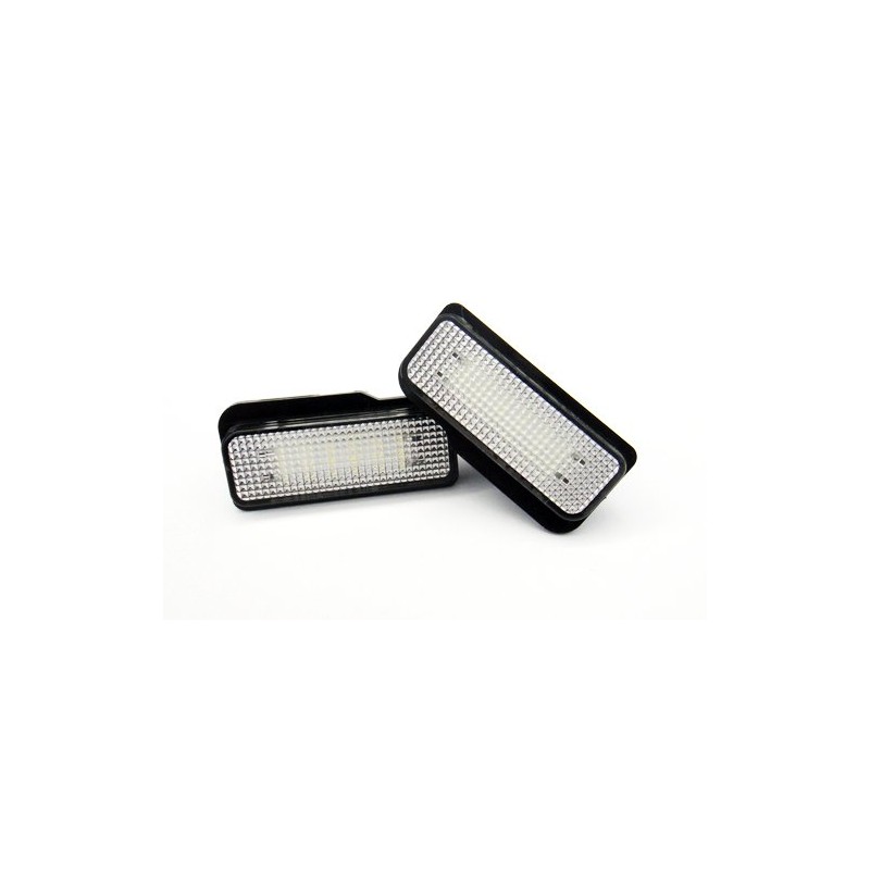 2x LED Licence Number Plate Light White Canbus For MB