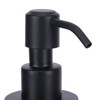 200ml Round Soap Dispenser WallMounted Shampoo Shower Gel Container Bathroom