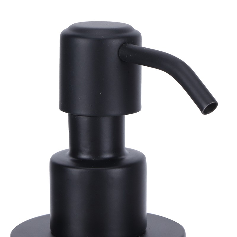 200ml Round Soap Dispenser WallMounted Shampoo Shower Gel Container Bathroom