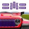Front Grille Mesh Inserts Grill Decoration Exterior Accessories Compatible with