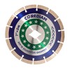 COREDIAM 7 Inch Segmented Diamond Saw Blade for Angle Grinder,
