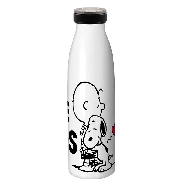 GEDA LABELS Unisex Youth Peanuts Free Hugs Water Bottle, Insulated