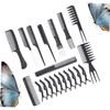 IWOWHERO 1 Set Male Styling Comb Set Multi Functional Hairdressing