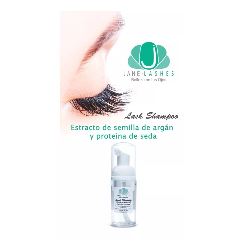 Jane Lash Lash Shampoo 50 Ml Lashes Pestaña Mink Espuma