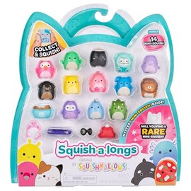 Squish-a-Longs 14 Pack 14 Figuras, 5 Accesorios