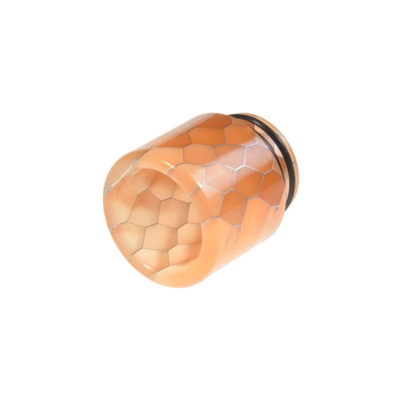 Armerah Snakeskin Glow 810 Drip Tip eCig Mouthpiece Short/Wide Luminous