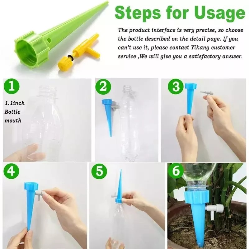 AUTO RIEGO Sistema Irrigacion Botella De Plastico Kit 5 Piezas