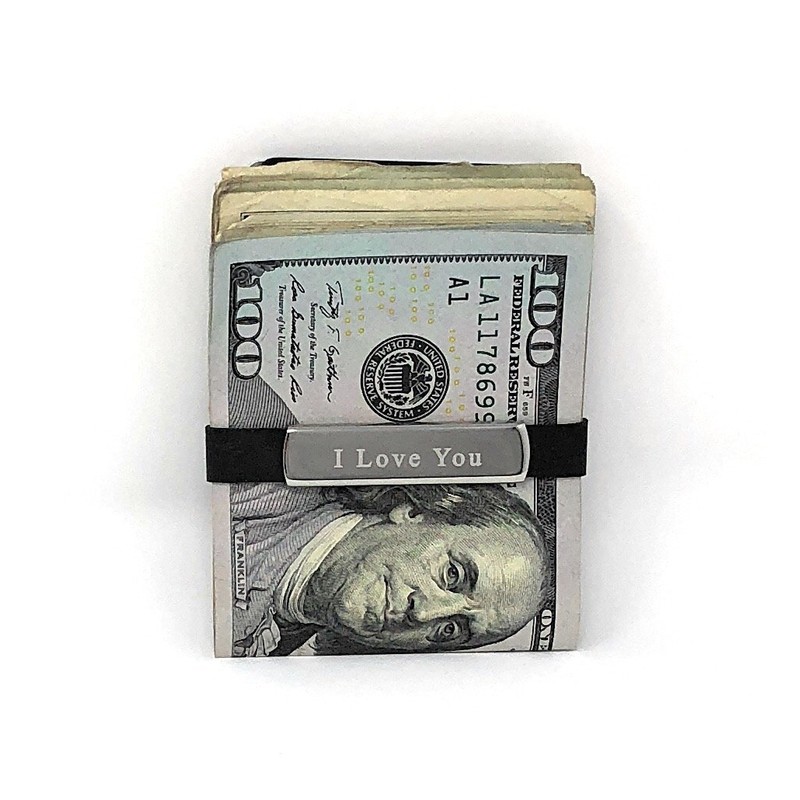 GRAND BAND Money Band - Free Engraving (Silver)