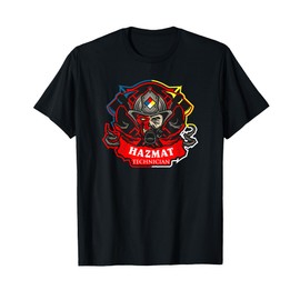 Hazmat Technician Hazardous Material Firefighter T-Shirt
