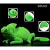 Realistic Chameleon Plush Toy，15" Chameleon Stuffed Animal,Lizard Plush Toy, Fun