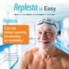 Replesta 50,000 IU Vitamin D3 Cholecalciferol, for Vitamin D Deficiency,