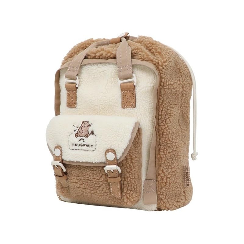Doughnut Fairies & Friends Macaroon Mini Backpack Light Brown, brown