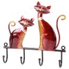 Cat Shape Wall Hook Rack Coat Hat Wall Hanger Holder