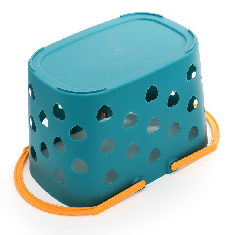 Peohud 4 Pack Portable Shower Caddy Basket, Plastic Storage Basket