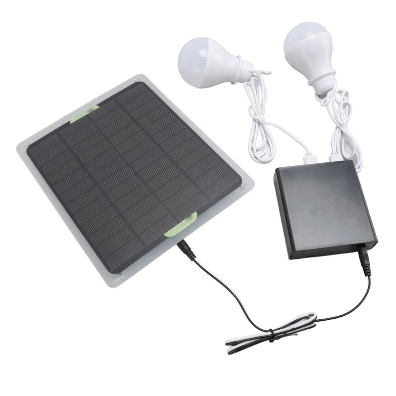 Solar Light Bulbs Outside Portable Outdoor Rechargeable LED Tent Waterproof