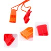 AUGSUN 20 Pcs Emergency Safety Whistle Plastic Whistles Set with