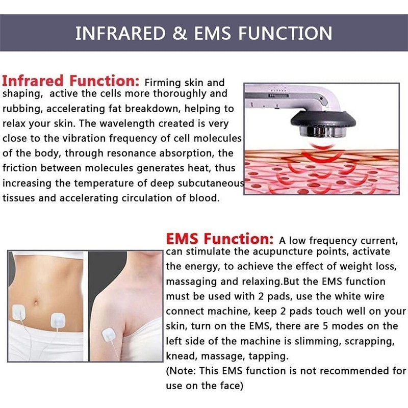 6 in 1 Burn Fat Machine for Belly Stomach Lose