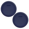 Pyrex Bundle - 2 Items: 7201-PC 4-Cup Blue Plastic Food