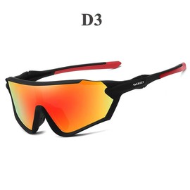Gafas de Sol Deportivas, AUGUSTYUE Gafas de Ciclismo Deportes Polarizadas Gafas de Bicicleta Protección UV para Mujeres y Hombres para Correr Golf Pescar beisbol Esquí (D3)